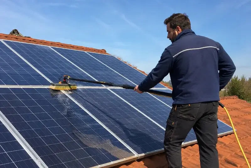 Nettoyage et entretien de panneaux solaires à Saint-Maximin-la-Sainte-Baume